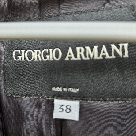 Giorgio Armani Navy Blue Blazer Size 38 - Picture 4 of 8